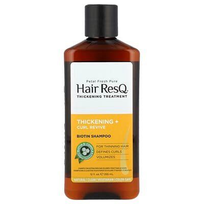 صورة منتج Petal Fresh Petal Fresh Hair Resq Thickening Treatment Biotin Shampoo 12 Fl Oz 355 Ml بحجم 355 مل