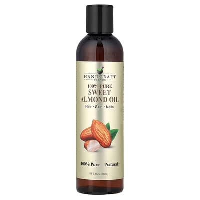 صورة منتج Handcraft Blends Handcraft Blends 100 Pure Sweet Almond Oil بحجم 236 مل