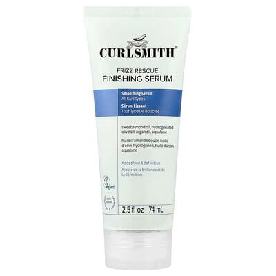 صورة منتج Curlsmith Curlsmith Frizz Rescue Finishing Serum All Curl Types 2 5 Fl Oz 74 Ml بحجم 73.934 مل