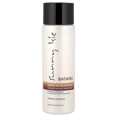 صورة منتج Sunny Isle Sunny Isle Batana Leave in Detangler Conditioning Treatment 8 Fl Oz 236 58 Ml بحجم 236.58