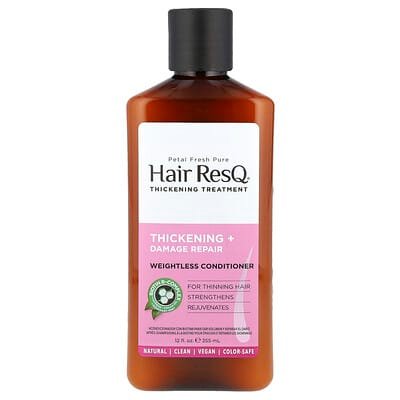 صورة منتج Petal Fresh Petal Fresh Hair Resq Thickening Treatment Weightless Conditioner 12 Fl Oz 355 Ml بحجم 355 مل