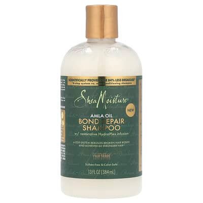 صورة منتج SheaMoisture Sheamoisture Bond Repair Shampoo Amla Oil بحجم 384 مل