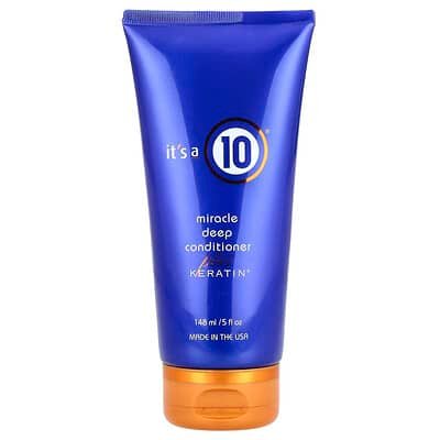صورة منتج It's a 10 It S A 10 Miracle Deep Conditioner Plus Keratin 5 Fl Oz 148 Ml بحجم 148