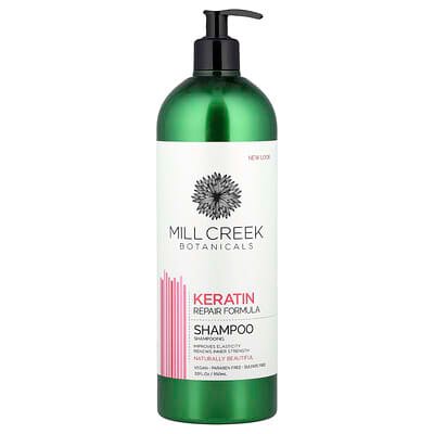 صورة منتج Mill Creek Botanicals Mill Creek Botanicals Keratin Repair Formula Shampoo 32 Fl Oz 950 Ml بحجم 946.352 مل