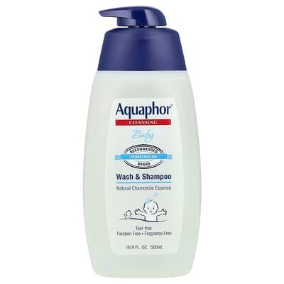 صورة منتج Aquaphor Aquaphor Baby Wash Shampoo Fragrance Free 16 9 Fl Oz 500 Ml بحجم 500 مل