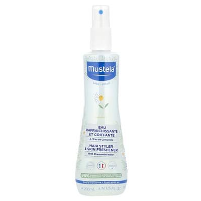 صورة منتج Mustela Mustela Baby Hair Styler Skin Freshener with Chamomile Water 6 76 Fl Oz 200 Ml بحجم 200 مل