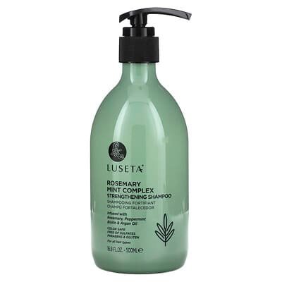 صورة منتج Luseta Beauty Luseta Beauty Rosemary Mint Complex Strengthening Shampoo for All Hair Types 16 9 Fl Oz 500 Ml بحجم 500 مل