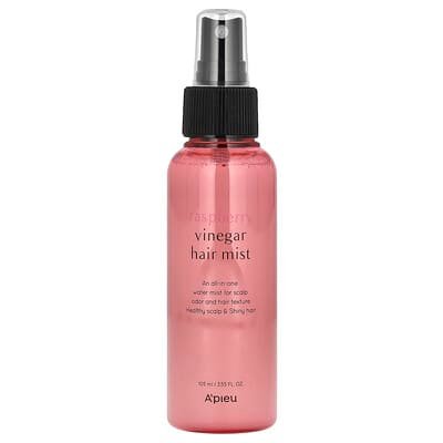 صورة منتج A'Pieu A Pieu Vinegar Hair Mist Raspberry 3 55 Fl Oz 105 Ml بحجم 105 مل
