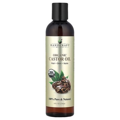 صورة منتج Handcraft Blends Handcraft Blends Organic Castor Oil بحجم 236 مل