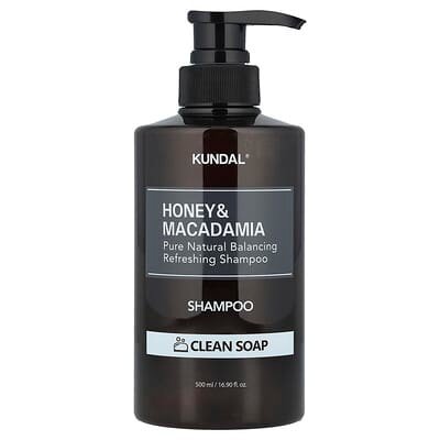 صورة منتج Kundal Kundal Honey Macadamia Shampoo Clean Soap بحجم 500