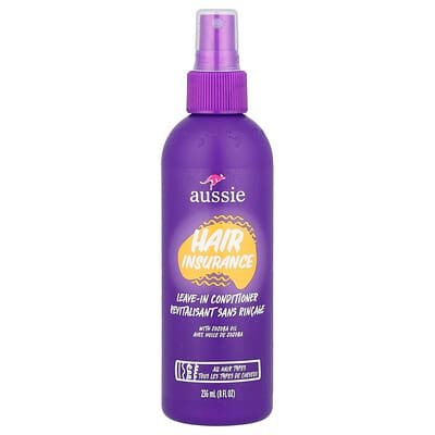 صورة منتج Aussie Aussie Hair Insurance Leave In Conditioner With Jojoba Oil All Hair Types بحجم 236 مل