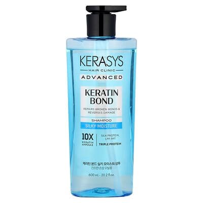 صورة منتج Kerasys Kerasys Advanced Keratin Bond Shampoo Silky Moisture بحجم 600 مل