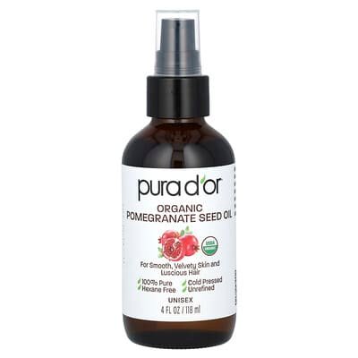 صورة منتج Pura D'or Pura D Or Organic Pomegranate Seed Oil بحجم 118 مل