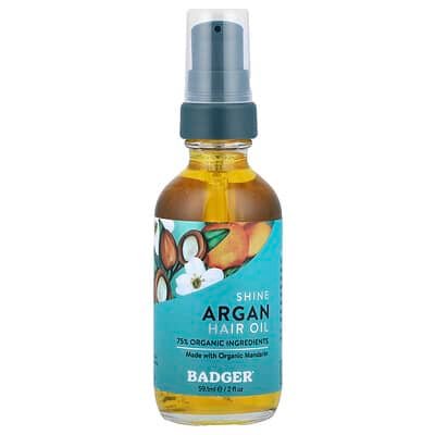 صورة منتج Badger Badger Argan Hair Oil بحجم 59.1 مل