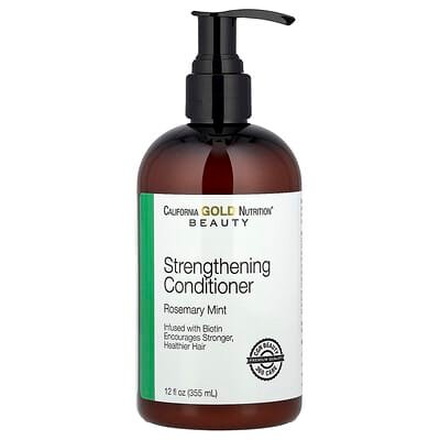 صورة منتج California Gold Nutrition California Gold Nutrition Strengthening Conditioner Biotin Rosemary Mint 12 Fl Oz 355 Ml بحجم 355 مل