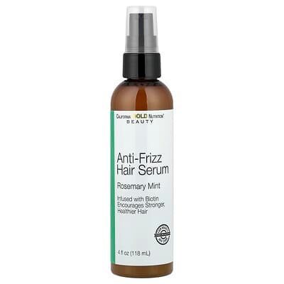 صورة منتج California Gold Nutrition California Gold Nutrition Beauty Anti Frizz Hair Serum Biotin Rosemary Mint 4 Fl Oz 118 Ml بحجم 118 مل