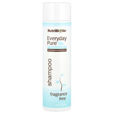 عبوة شامبو NutriBiotic Everyday Pure الخالي من العطر بحجم 296 مل
